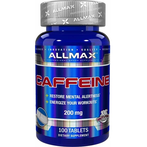 Allmax Nutrition Caffeine 200mg, 100 Tablets
